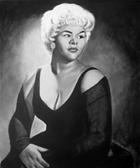 A portrait of Etta James